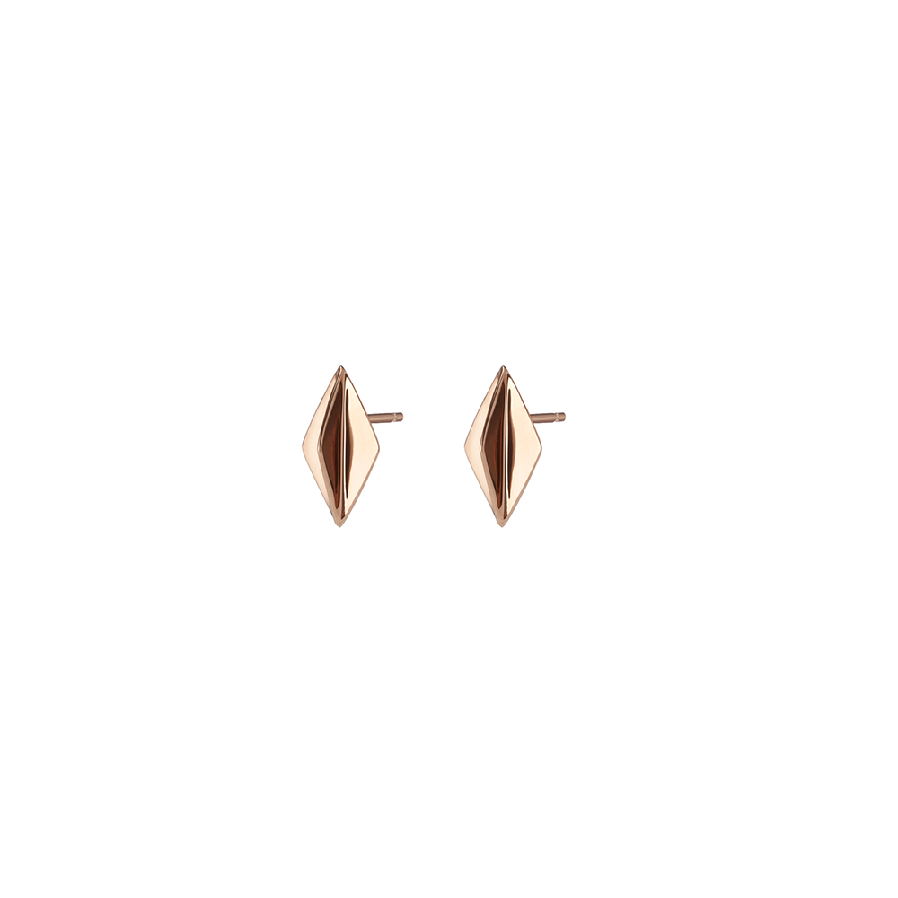 Golden Fin Studs - Gillian Steinhardt Jewelry
