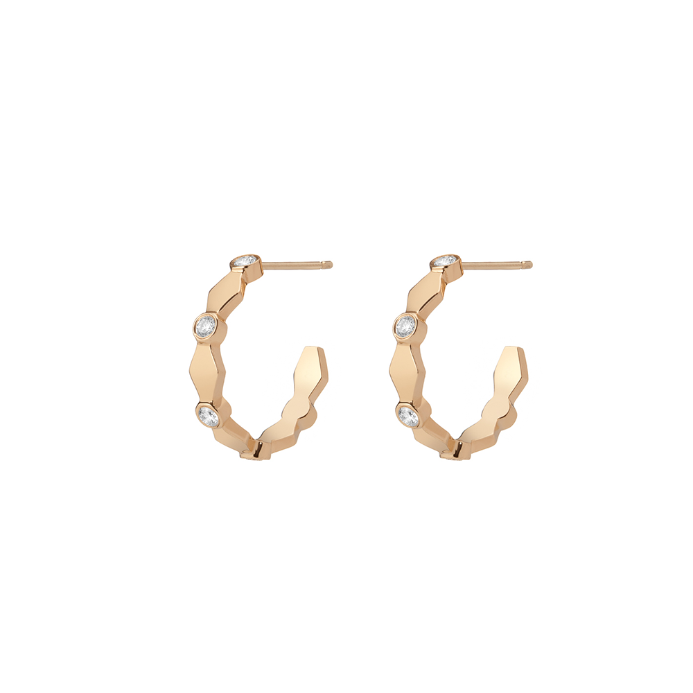 Harlequin Huggies - Gillian Steinhardt Jewelry
