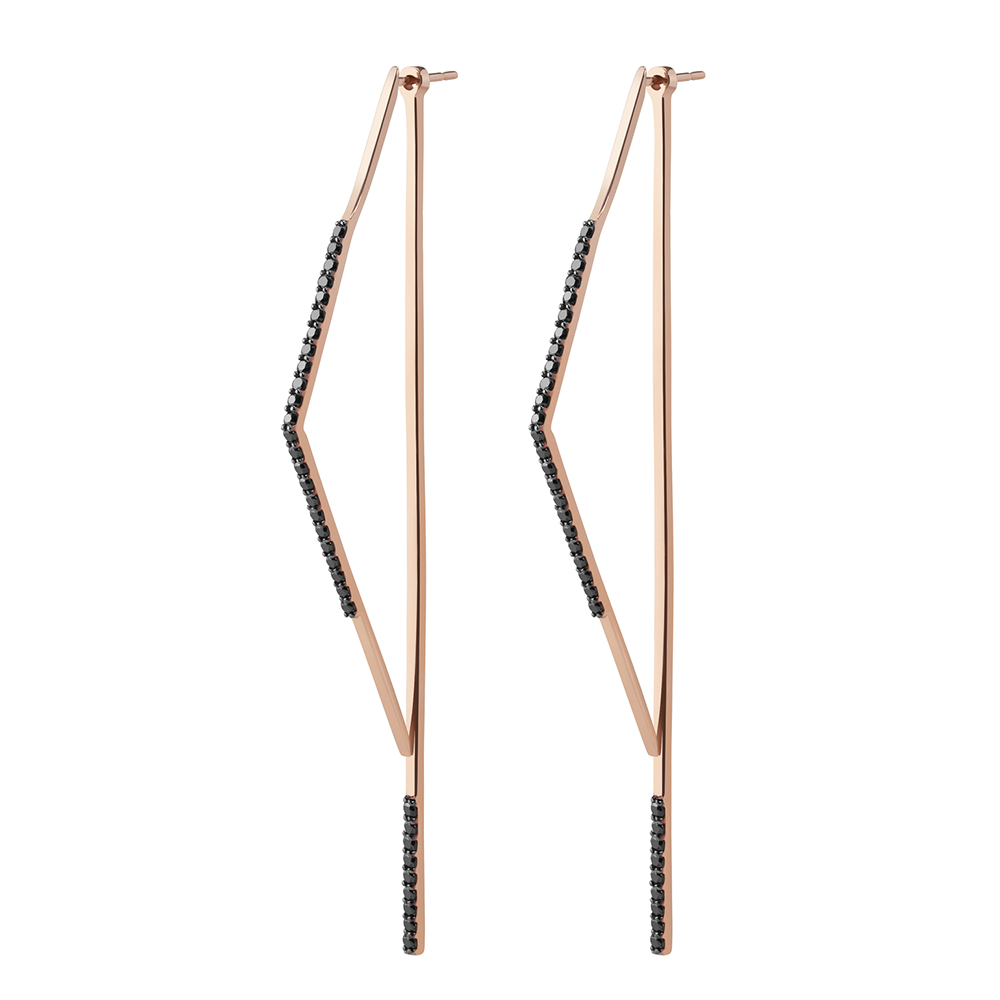 Large Border Earrings - Gillian Steinhardt Jewelry