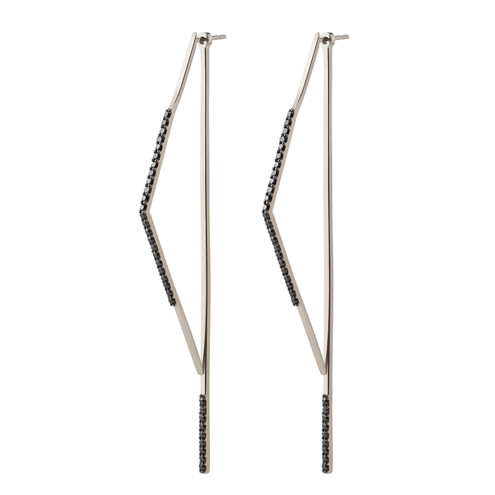 Large Border Earrings - Gillian Steinhardt Jewelry