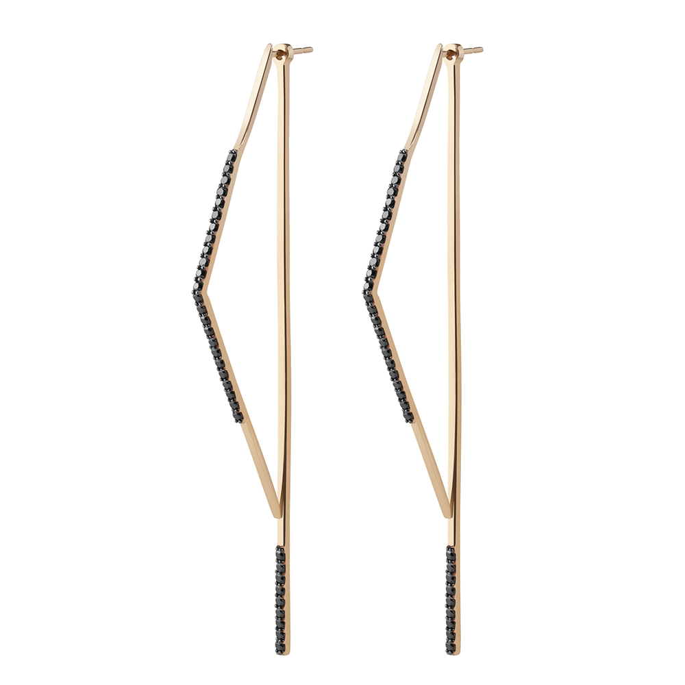 Large Border Earrings - Gillian Steinhardt Jewelry
