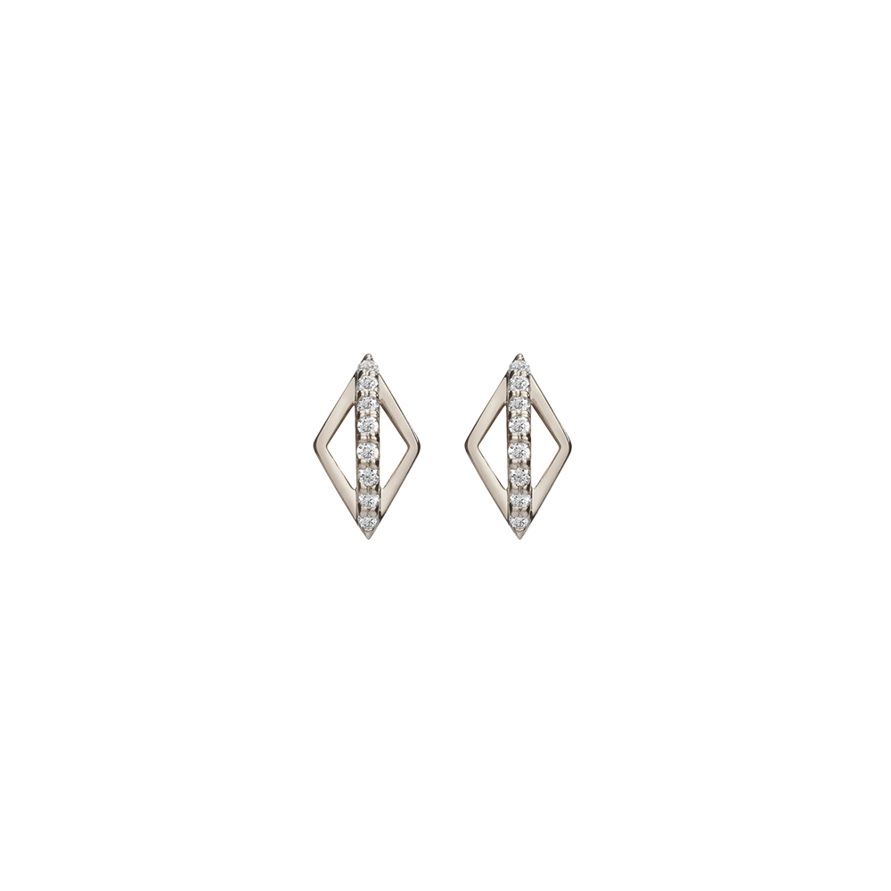 Pierrot Studs - Gillian Steinhardt Jewelry