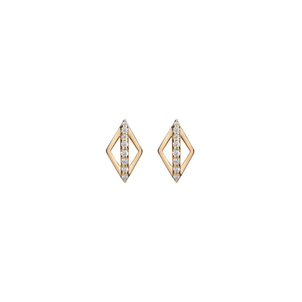 Pierrot Studs - Gillian Steinhardt Jewelry