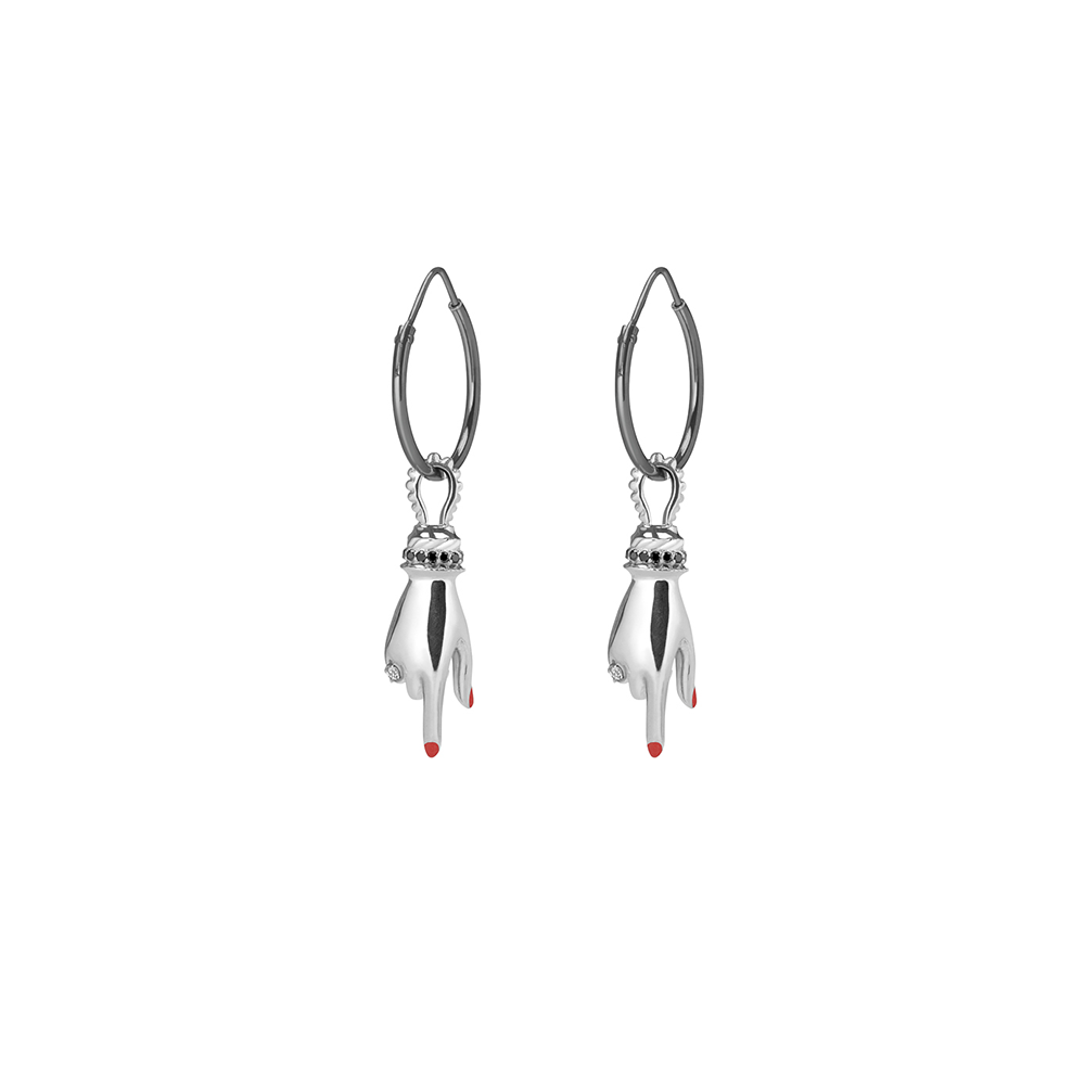 YAD Hoop Earring - Gillian Steinhardt Jewelry