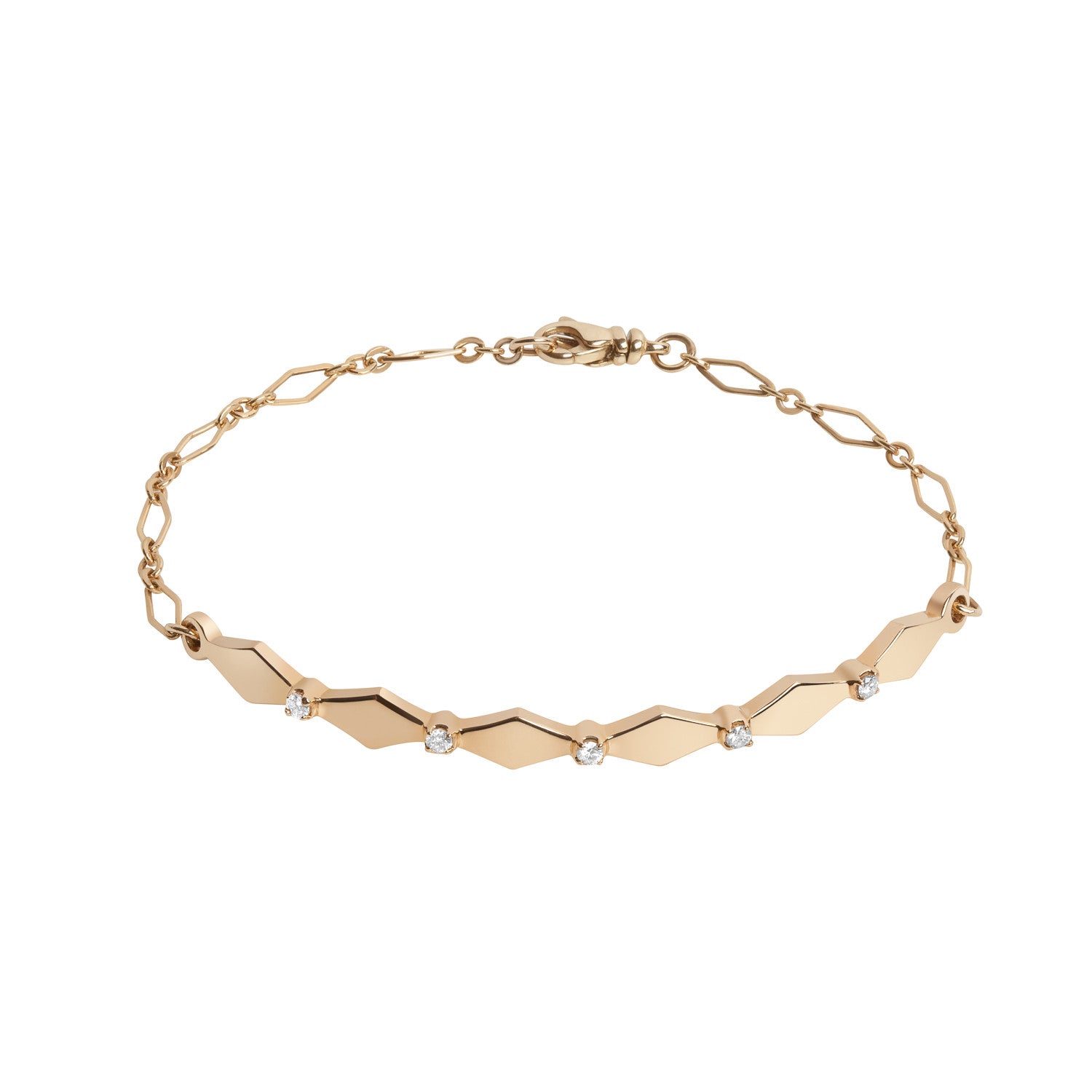 Harlequin ID Bracelet - Gillian Steinhardt Jewelry