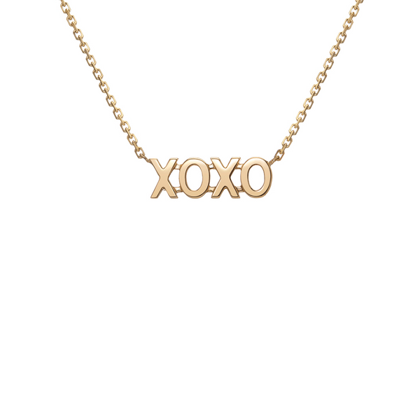 Xoxo deals necklace gold