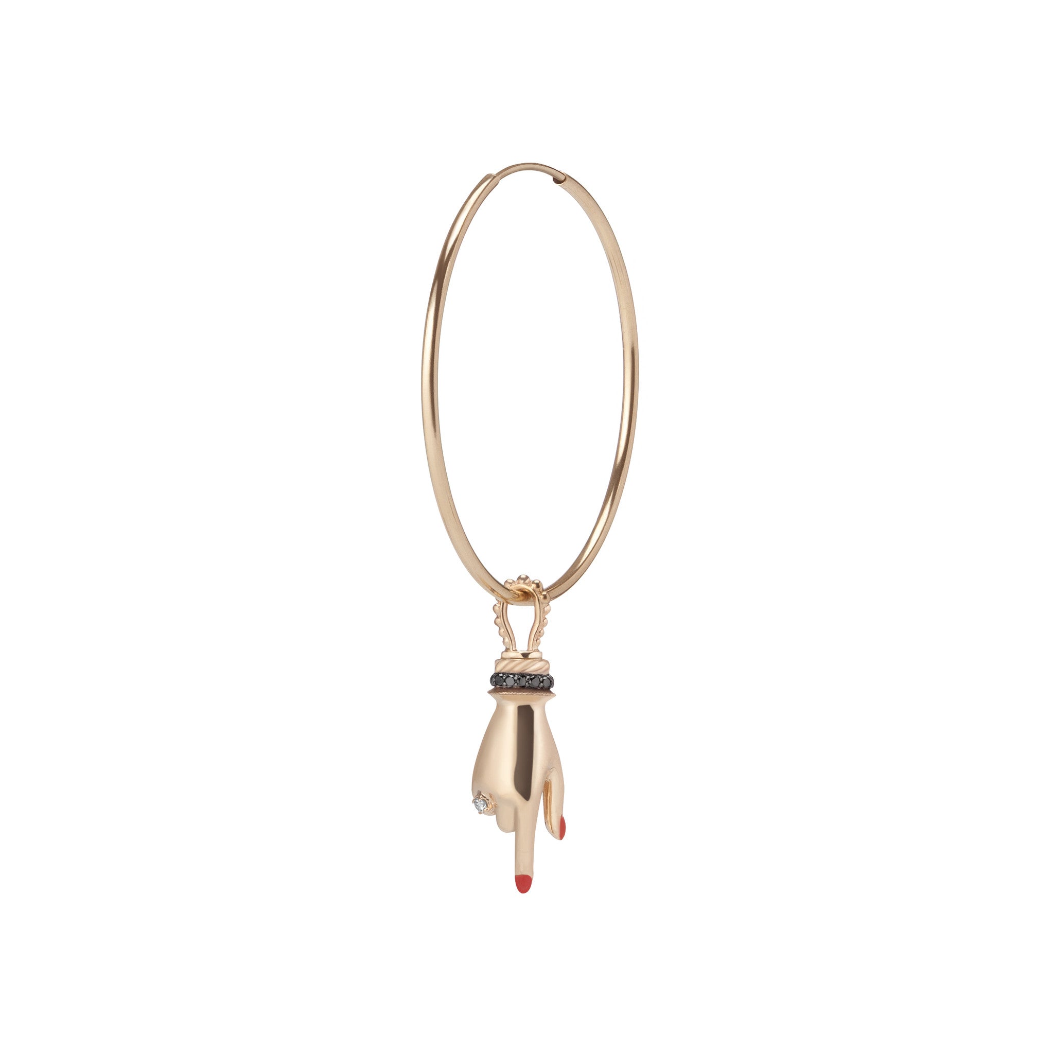 YAD Hoop Earring - Gillian Steinhardt Jewelry