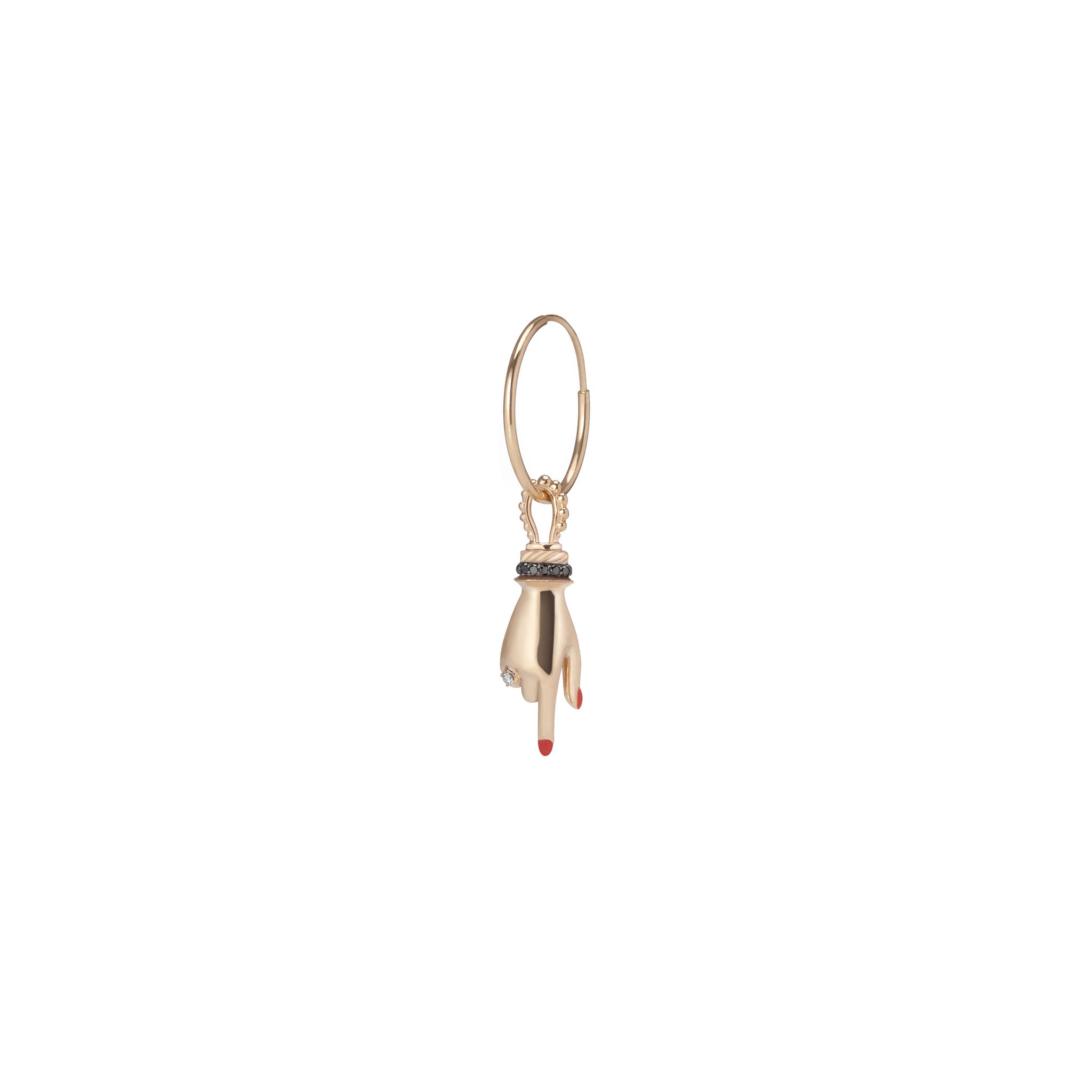 YAD Hoop Earring - Gillian Steinhardt Jewelry