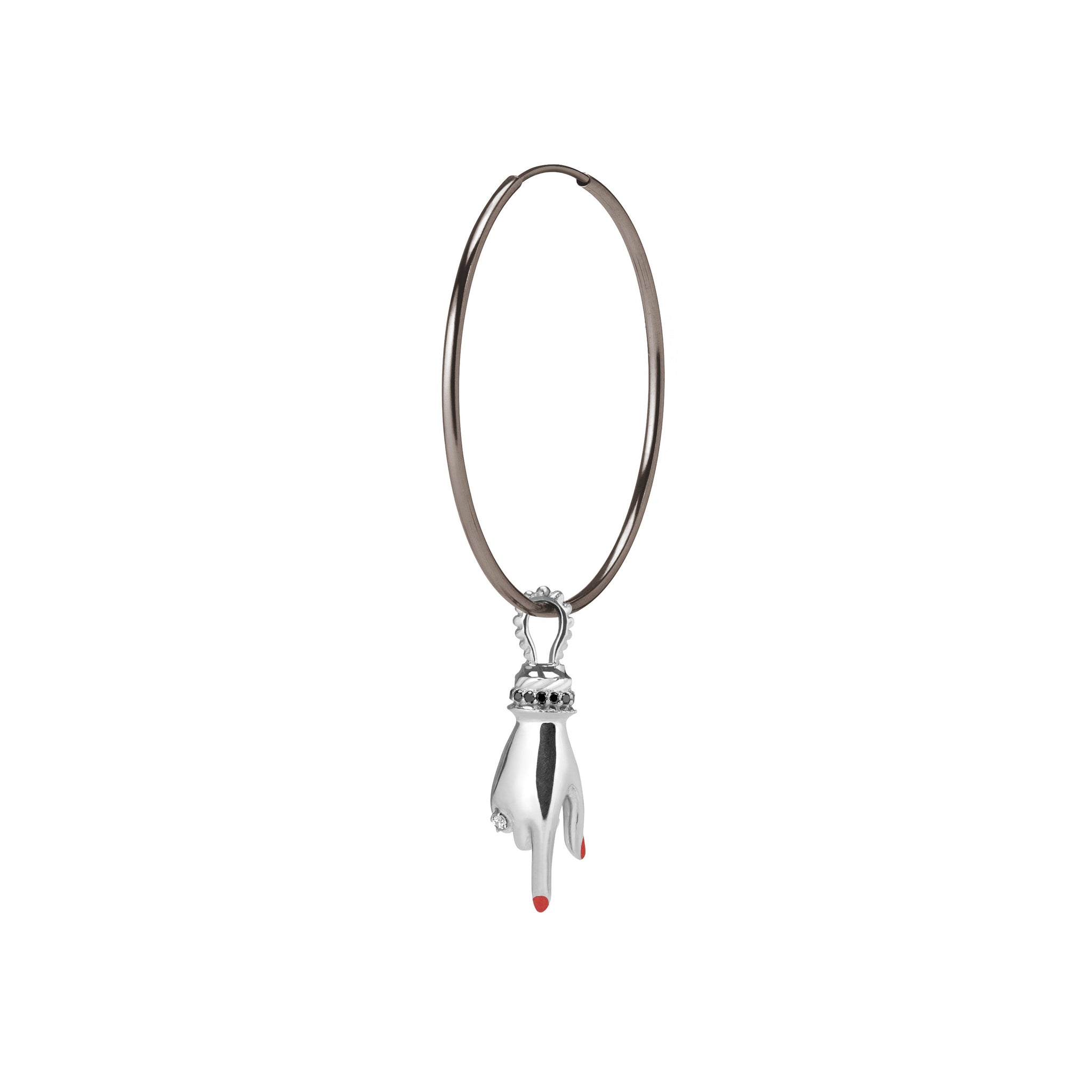 YAD Hoop Earring - Gillian Steinhardt Jewelry