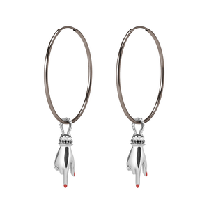 YAD Hoop Earring - Gillian Steinhardt Jewelry
